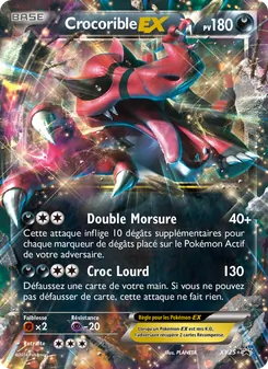 Crocorible EX, Promo XY Nº XY25 Normal