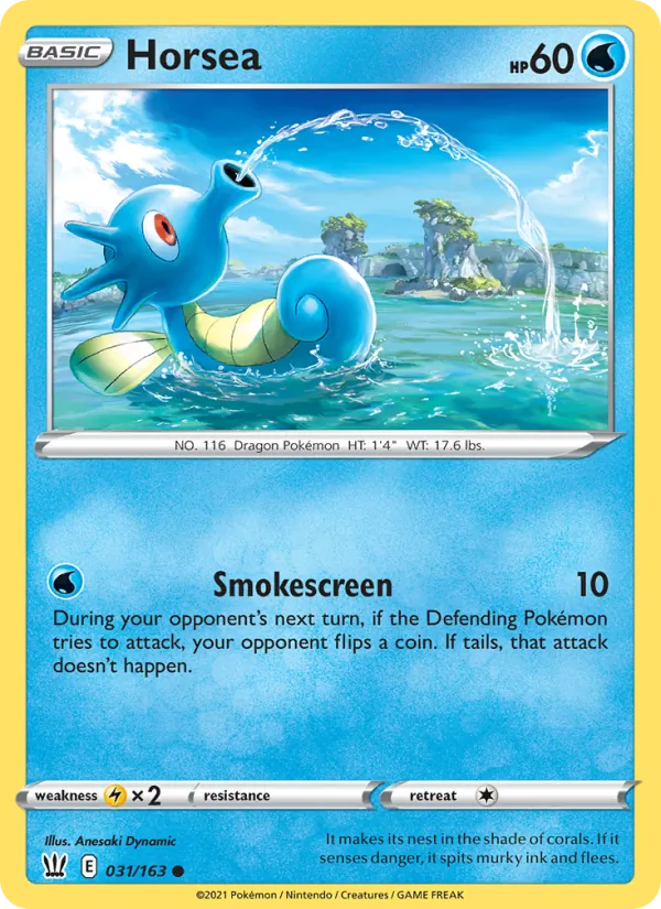 Horsea, Battle Styles No. 31