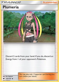 Plumeria, Burning Shadows Nº 120 Normal