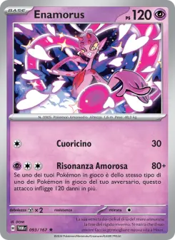 Enamorus, Crepuscolo Mascherato Nº 093 Holo