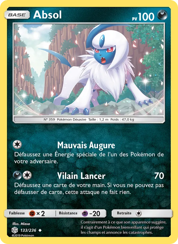 Absol, Éclipse Cosmique No. 133