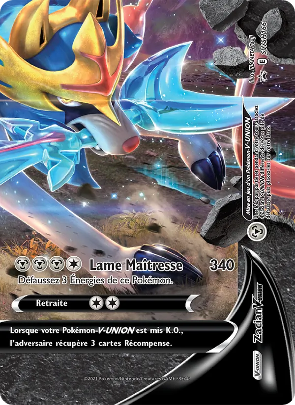 Zacian V-UNION, Promo SWSH No. SWSH166