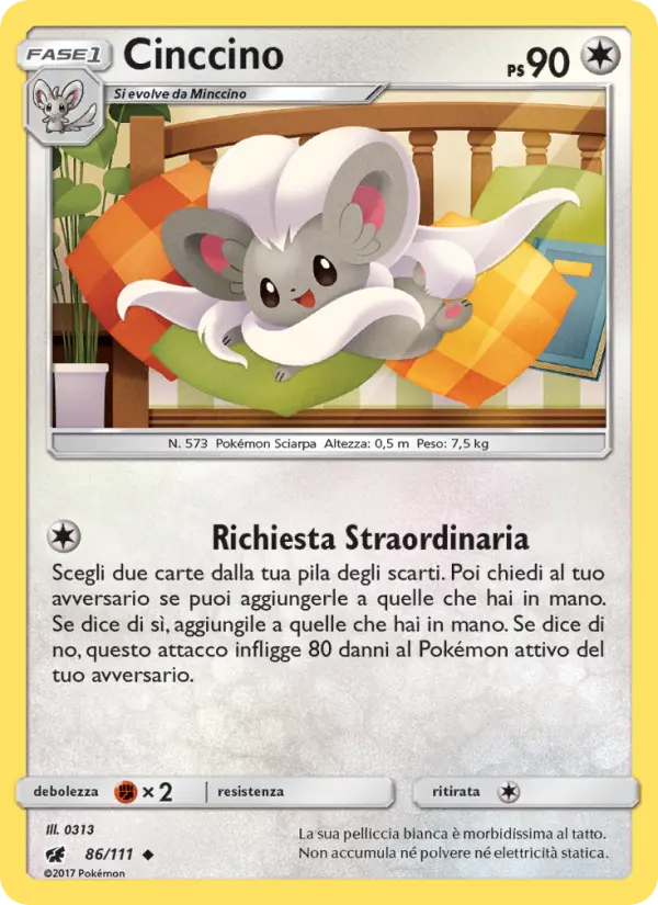 Cinccino, Invasione Scarlatta No. 86