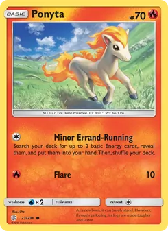 Ponyta, Cosmic Eclipse No. 23 Normal