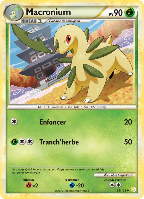 Macronium, HeartGold SoulSilver Nº 35