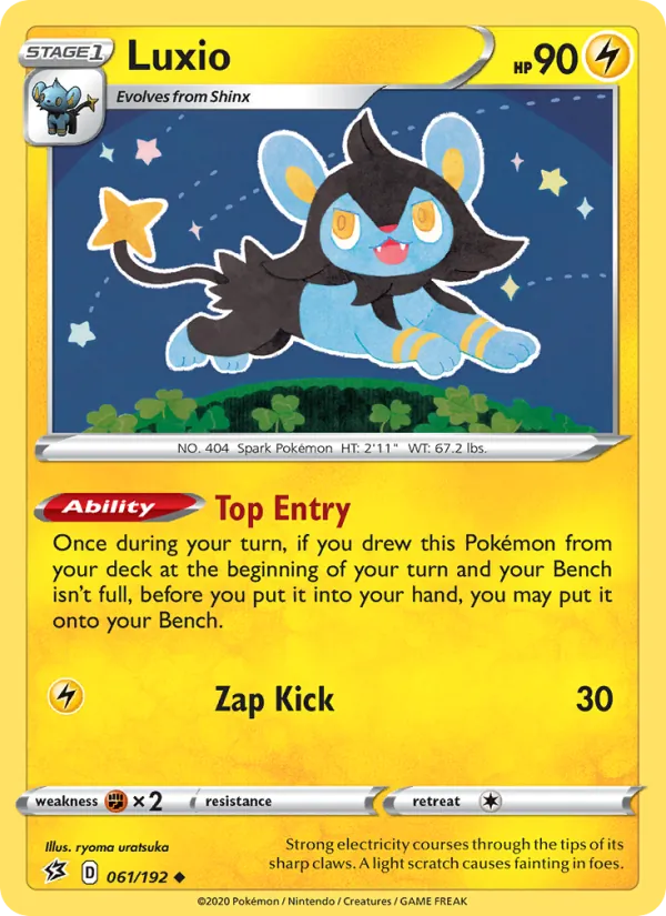 Luxio, Rebel Clash No. 61