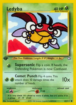 Ledyba, Neo Genesis No. 63 Normal