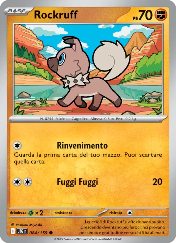 Rockruff, Avventure Insieme No. 084