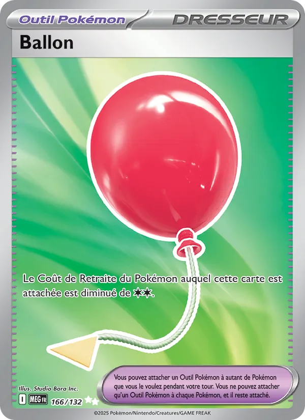 Ballon, Méga-Évolution No. 166