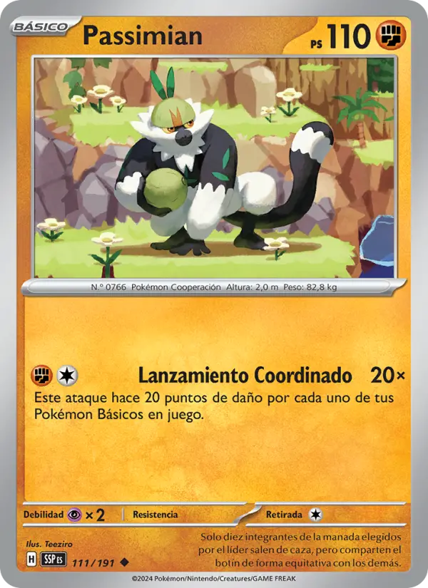 Passimian, Chispas Fulgurantes No. 111