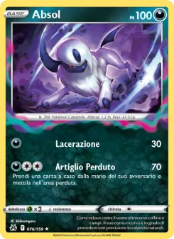 Absol, Zenit Regale No. 076 Holo