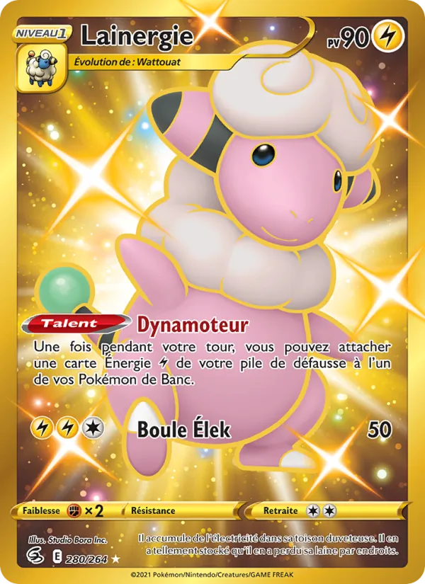 Lainergie, Poing de Fusion Nº 280