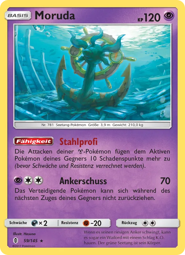 Moruda, Stunde der Wächter Nº 59