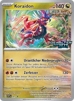Koraidon, SVP Black Star Promos Nº 091 Holo