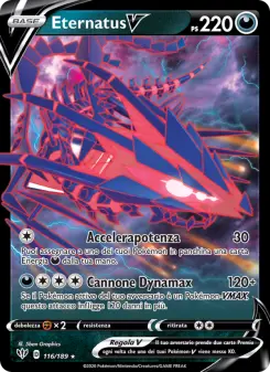 Eternatus V, Fiamme Oscure No. 116 Holo