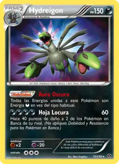 Hydreigon, Próximos Destinos No. 103 Normal
