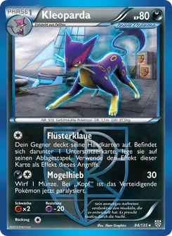 Kleoparda, Plasma-Sturm Nº 84 Normal