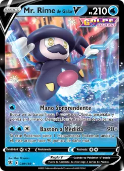 Mr. Rime de Galar V, Resplandor Astral Nº 049 Holo