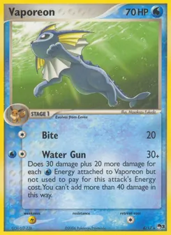 Vaporeon, POP Series 3 No. 6