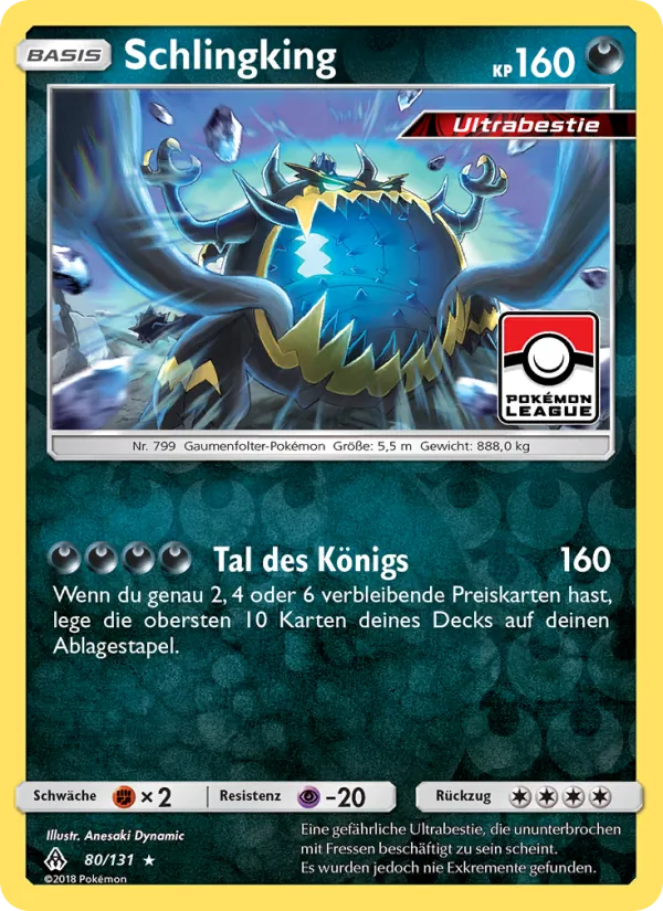 Schlingking, Grauen Der Lichtfinsternis Nº 80