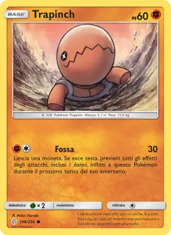 Trapinch, Eclissi Cosmica No. 108 Normal