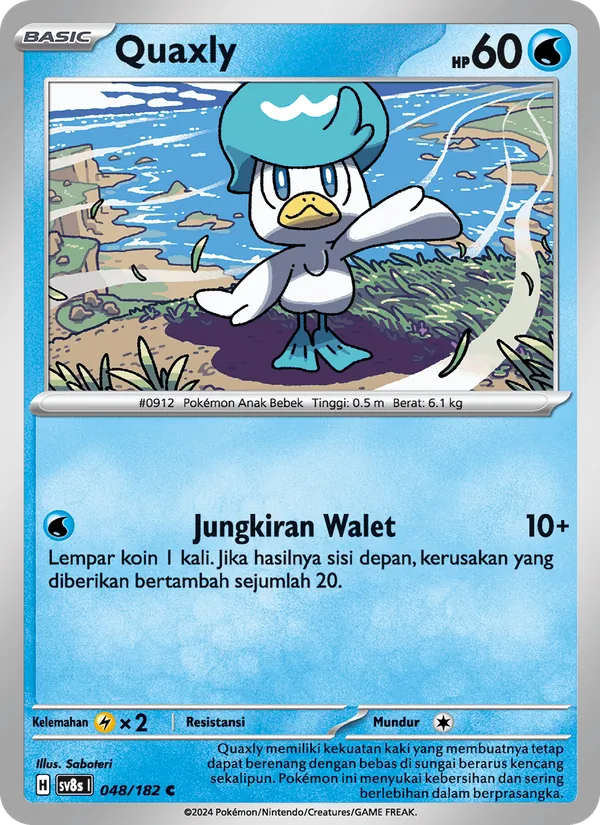 Quaxly, Kilat Rasi No. 048