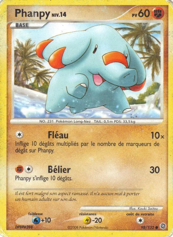 Phanpy, Merveilles Secrètes No. 98