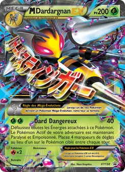 M-Dardargnan-EX, Promo XY Nº XY158 Normal