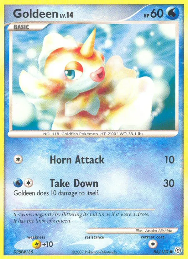 Goldeen, Diamond & Pearl No. 84