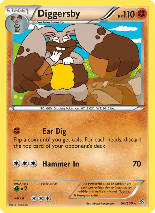 Diggersby, Primal Clash Nº 90