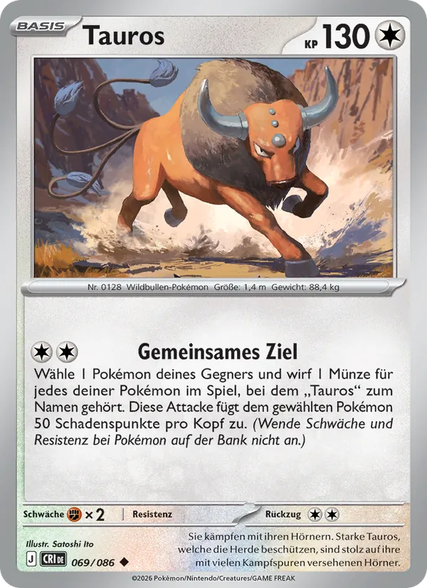 Tauros, Wachsendes Chaos No. 069