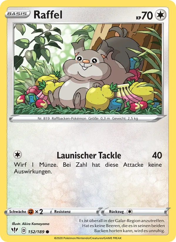 Raffel, Flammende Finsternis No. 152
