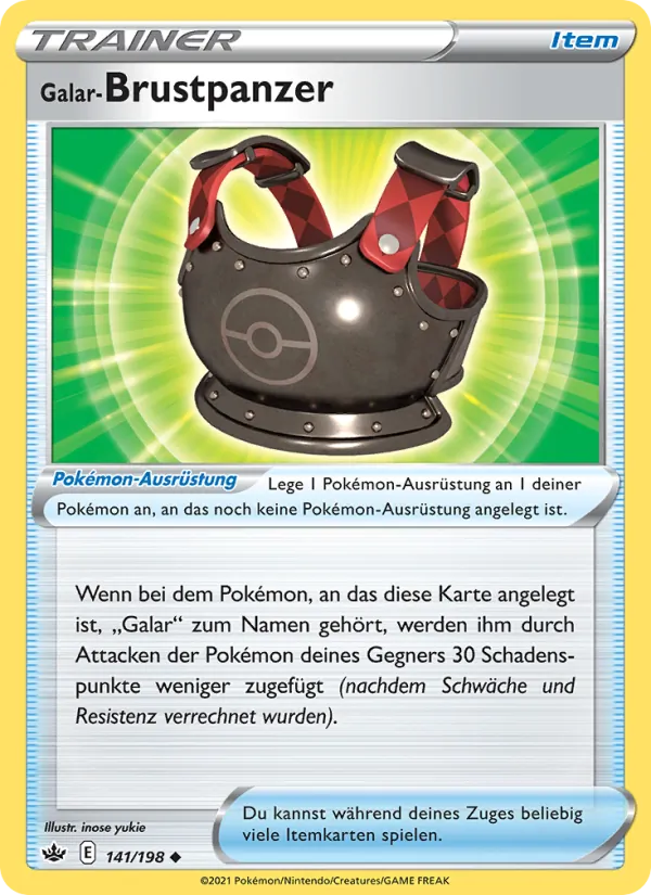 Galar-Brustpanzer, Schaurige Herrschaft Nº 141