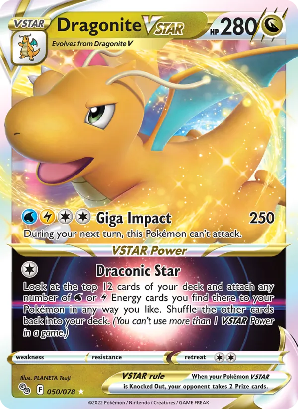 Dragonite VSTAR, Pokémon GO No. 050