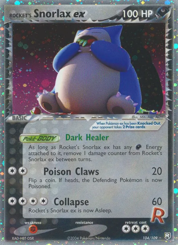 Rocket's Snorlax ex, Team Rocket Returns No. 104