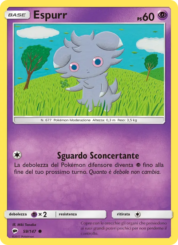 Espurr, Ombre Infuocate No. 59