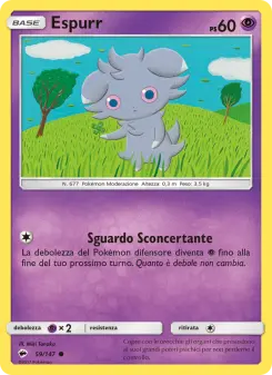 Espurr, Ombre Infuocate No. 59 Normal
