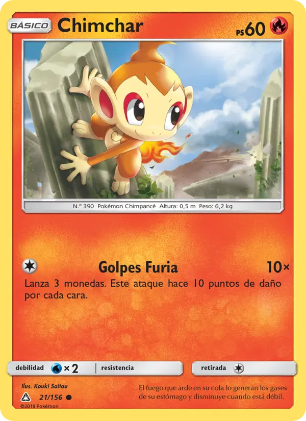 Chimchar, Ultraprisma No. 21