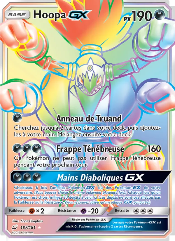 Hoopa GX, Duo de Choc Nº 187