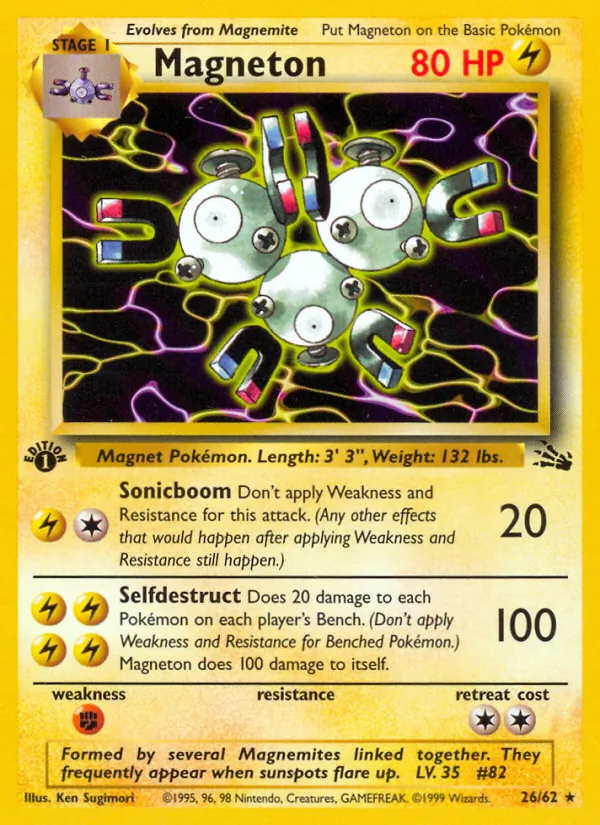 Magneton, Fossil No. 26