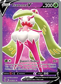 Tsareena V, Fusion Strike No. 246 Holo