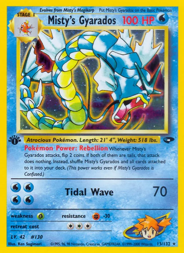 Misty's Gyarados, Gym Challenge Nº 13