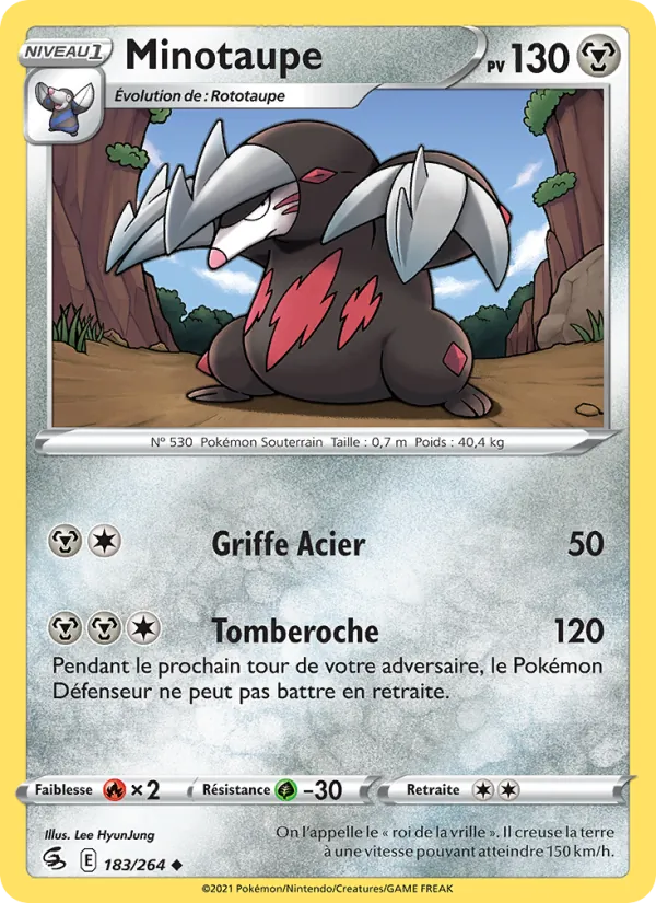 Minotaupe, Poing de Fusion No. 183