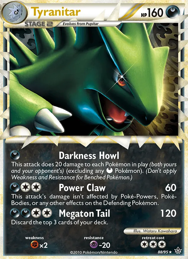 Tyranitar, Unleashed No. 88