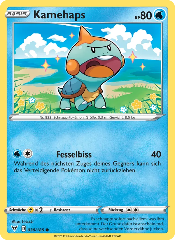 Kamehaps, Farbenschock Nº 38
