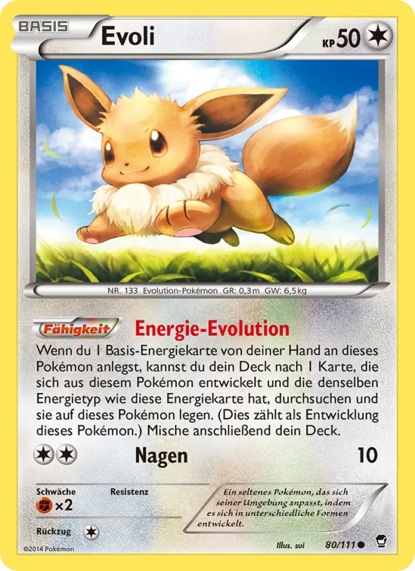Evoli, Fliegende Fäuste No. 80