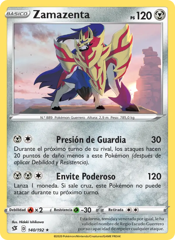Zamazenta, Choque Rebelde No. 140