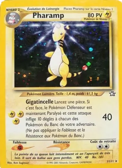 Pharamp, Neo Genesis Nº 1 Holo