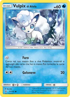 Vulpix di Alola, Guardiani Nascenti No. 21 Normal