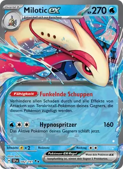 Milotic-ex, Stürmische Funken No. 042 Holo